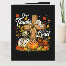 Rendez grâce au Seigneur Saison Automne