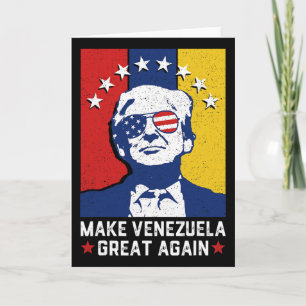 Carte Rendez sa grandeur au Venezuela 2026 Mème drôle de