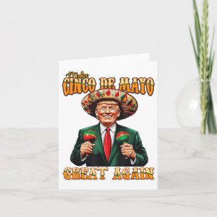 Carte Rendre Fantastique la Fiesta de Trump amusante à C