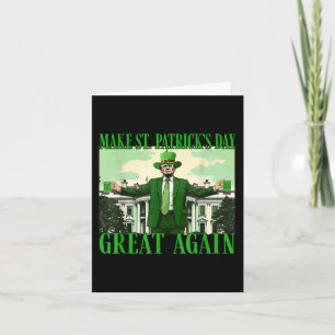 Carte Rendre la fête de St. Patricks à nouveau formidabl