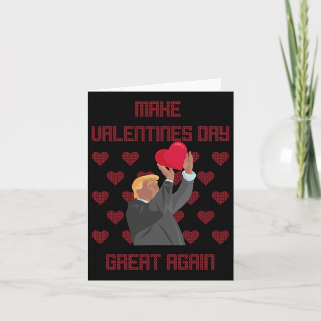 Carte Rendre la fête des Valentines à nouveau formidable (Devant)