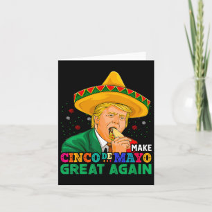 Carte Rendre la victoire de Cinco De Mayo à nouveau drôl