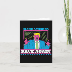 Carte Rendre l'Amérique à nouveau drôle Trump Edm Shirt