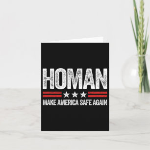 Carte Rendre l'Amérique Sûre à Nouveau Tom Homan Drôle P
