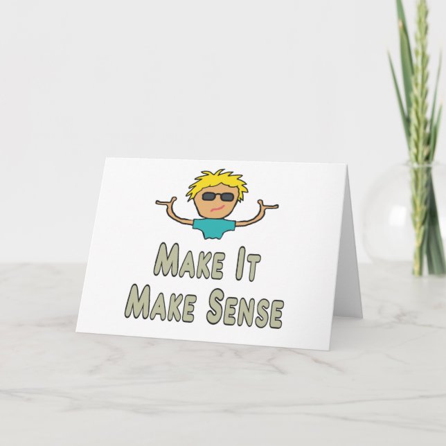 Carte Rendre le sens (Devant)