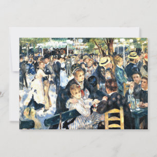 Carte Renoir - Danse au Moulin de la Galette,