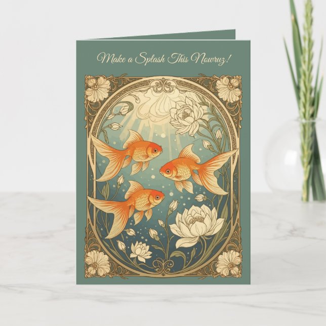 Carte Renouveau de Nowruz (Devant)