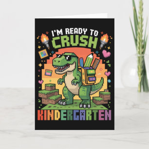 Carte Rentrée Des Classes Garçons De Maternelle Je Suis 