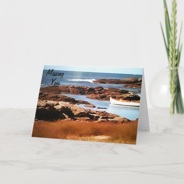 CARTE "RENTREZ À LA MAISON POUR QUE JE PUISSE VOUS TENIR (Devant)