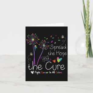 Carte Répandre L'Espoir Trouver Le Cancer Cure Hope Cure