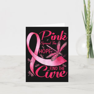 Carte Répandre Rose L'Espoir Trouver Le Cancer Cure Du S