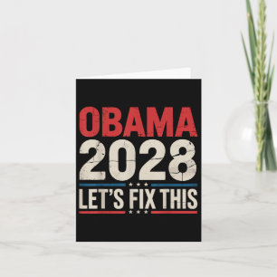 Carte Réparons ce Obama 2028 Conception du futur dirigea