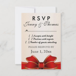 Carte-réponse RSVP
