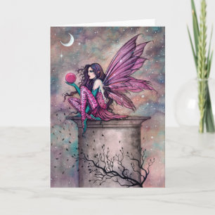 Carte Repos Spot Fairy Imaginaire Art par Molly Harrison