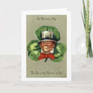 Carte Répro Vintage de Saint-Patrick