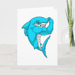 Carte Requin marteau en culturiste au culturisme