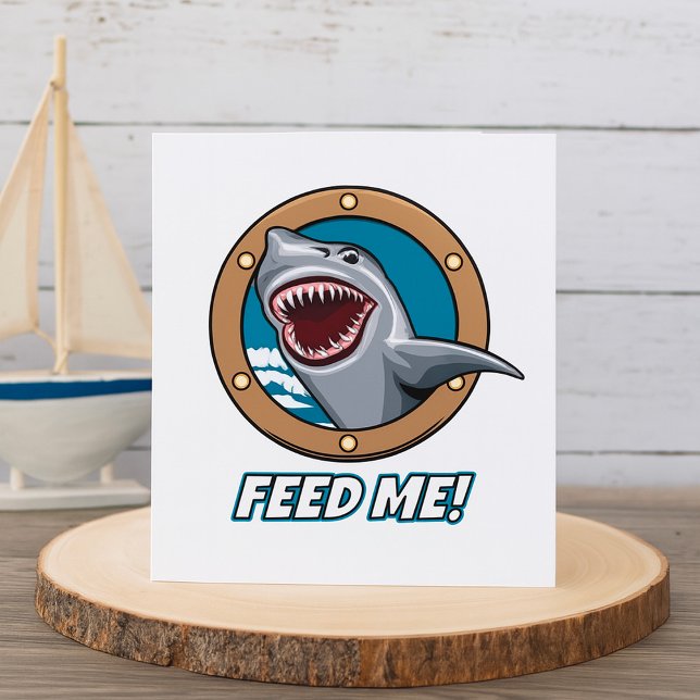 Carte Requin Nourris Moi (Créateur téléchargé)