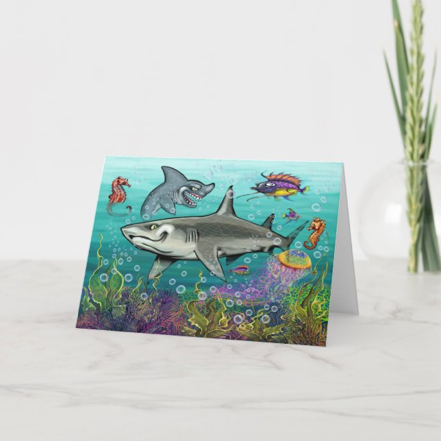 Carte Requins (Devant)