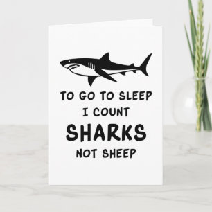 Carte Requins Aile de Requin Poisson Mer Océan Cool Cade