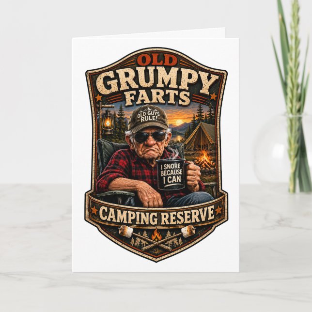 Carte Réserve de camping des vieux ronchons (Devant)