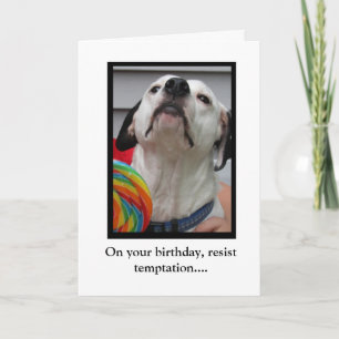 Carte Résister à la tentation