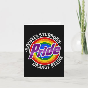 Carte Résister à Trump Supprimer Têtu Orange Tendance M