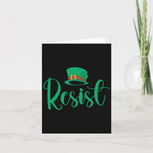 Carte Résister aux protestations politiques anti-Trump d