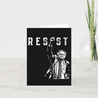 Carte Résister Bernie Sanders Liberter Service National 