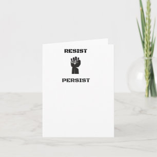 Carte Résistez À L'Oppression Persistante Des Femmes Che