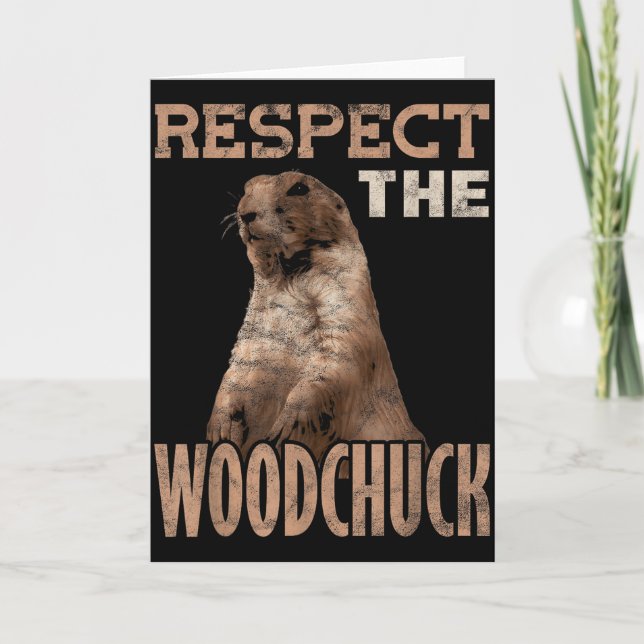 Carte Respect de la marmotte pour la marmotte (Devant)