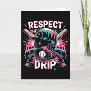Carte Respectez le goutte Bysebyll Crème glacée Casque à