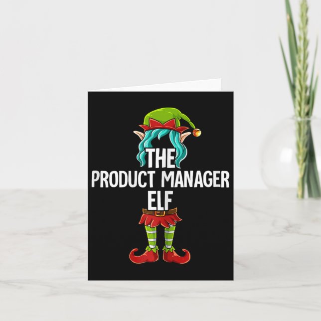 Carte Responsable de produit Elf  (Devant)