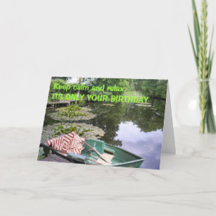 Carte Reste calme, humble