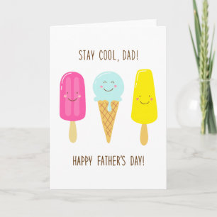 Carte Reste Cool, papa ! Bonne Fête des pères !