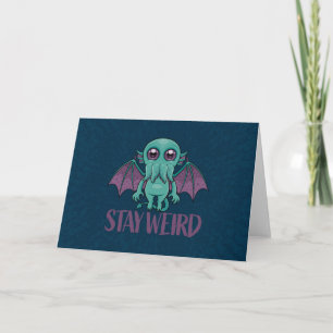 Carte Reste un monstre Cthulhu mignon