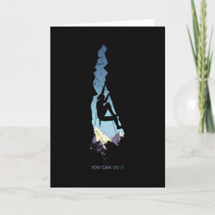 Carte Restez calme et grimpez