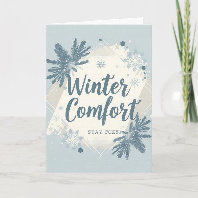 Carte Restez Cozy (Devant)
