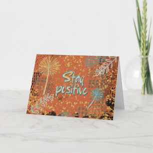 Carte Restez Positive