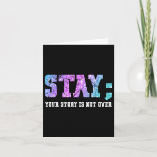 Carte Restez votre histoire n'est pas sur la sensibilisa