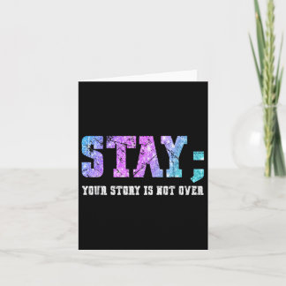 Carte Restez votre histoire n'est pas sur la sensibilisa