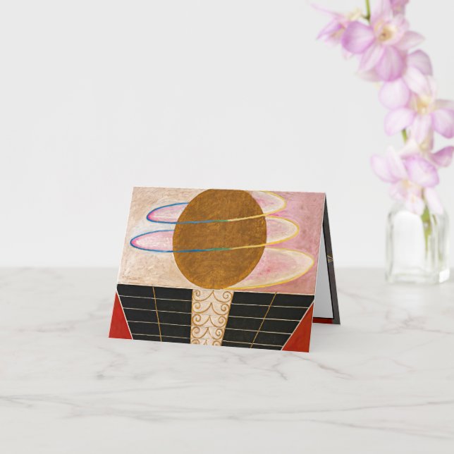 Carte Retable, Groupe X, No.2 par Hilma af Klint (Orchidée)