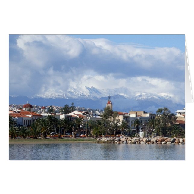 Carte Rethymnon (Devant horizontal)