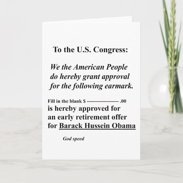 Carte Retirez tôt (Devant)