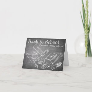 Carte Retour à l'école