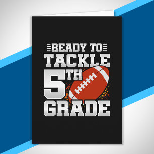 Carte Retour à l'école - Étudiant enseignant - 5e année