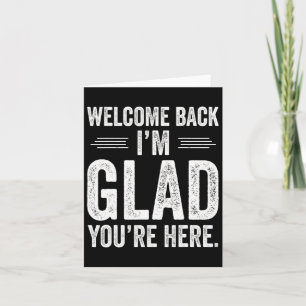 Carte Retour à l'école Professeur Bienvenue Retour Je su