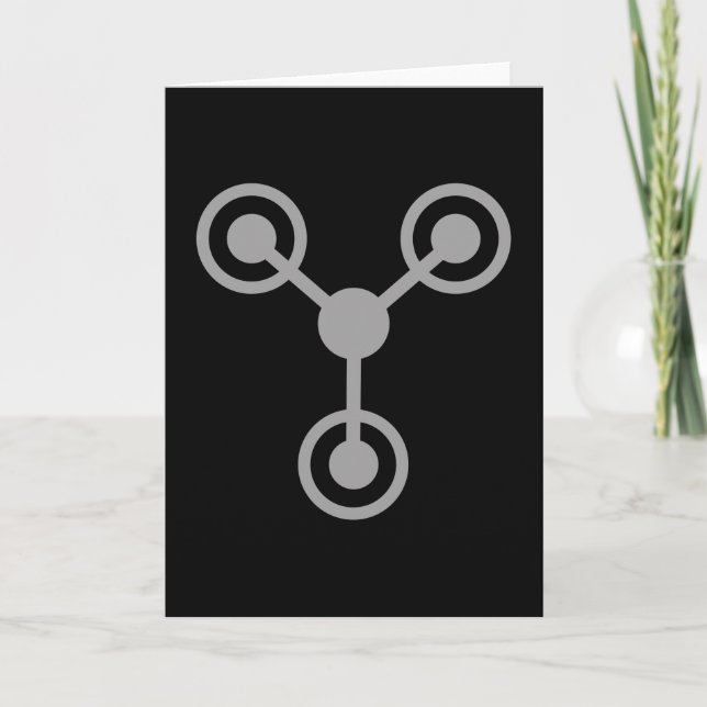 Carte Retour aux années 80 par Time Travel Machine (Devant)