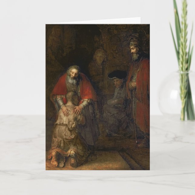 Carte Retour du Fils prodigue, c.1668-69 (Devant)