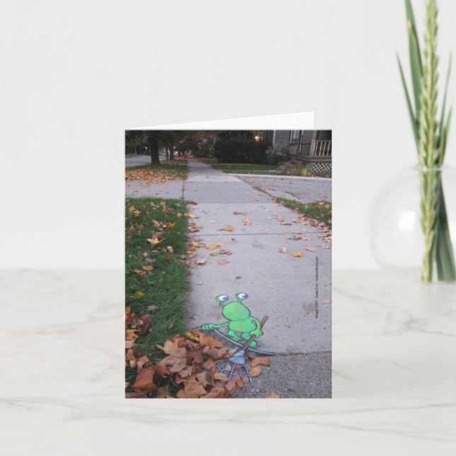 Carte retour du paresseux (Devant)