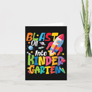 Carte Retourner À L'École Feu À La Maternelle Cute Bo